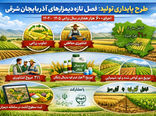 طرح پایداری تولید؛ فصل تازه دیمزارهای آذربایجان شرقی