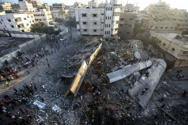 محل برگزاری جشنواره عمار در غزه هدف جنگنده‌های رژیم صهیونیستی