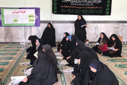 برگزاری 3 دوره آموزشی ویژه زنان روستایی در شهرستان سامان 