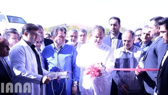 افتتاح مرکز تولید مواد ژنی دام سبک توسط دکتر جهانگیری در فیروزکوه