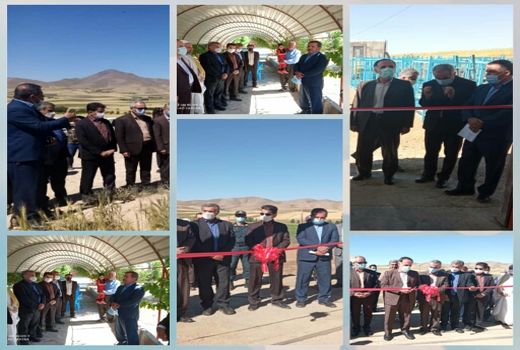 افتتاح 9طرح بخش کشاورزی شهرستان دهگلان با حضور معاون استاندار کردستان