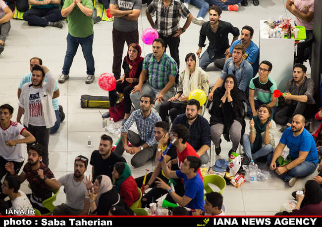 تماشای فوتبال ایران و پرتغال