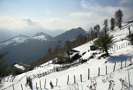 برف و باران در راه ایران