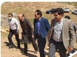 بازدید رییس سازمان جهاد کشاورزی لرستان از سایت ۵ هکتاری طرح توسعه باغات در اراضی شیبدار و کم بازده روستای بستانرود
