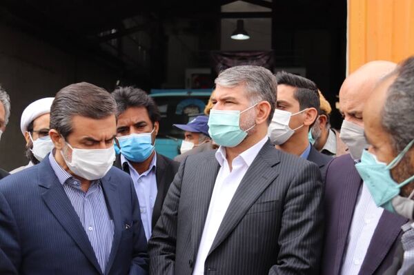 بازدید وزیر جهاد کشاورزی از واحد تولید خوراک دام اتحادیه عشایری استان سمنان
