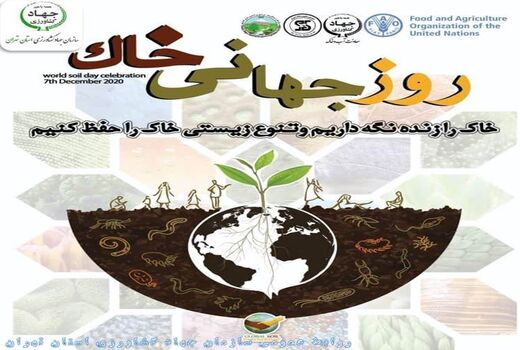 روز جهانی خاک؛ فرصتی برای آگاهی بخشی عمومی درباره ترویج روش های بهره برداری بهینه از  این عنصر ارزشمند