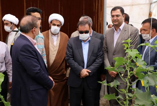  افتتاح اولین گلخانه هیدروپونیک تولید صیفی جات در شهرستان ازنا
