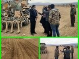 شروع کاشت پیاز خوراکی در شهرستان مانه وسملقان