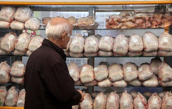 قیمت مصرف کننده هر کیلوگرم گوشت مرغ گرم همچنان 20 هزار و 400 تومان باقی ماند