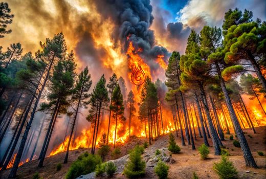 تغییرات اقلیمی جرقه شعله‌ور شدن جنگل‌ها و مراتع ایران است