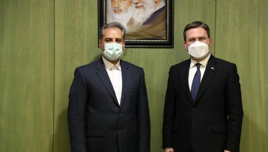 دیدار وزیر جهاد کشاورزی جمهوری اسلامی ایران با وزیر امور خارجه صربستان