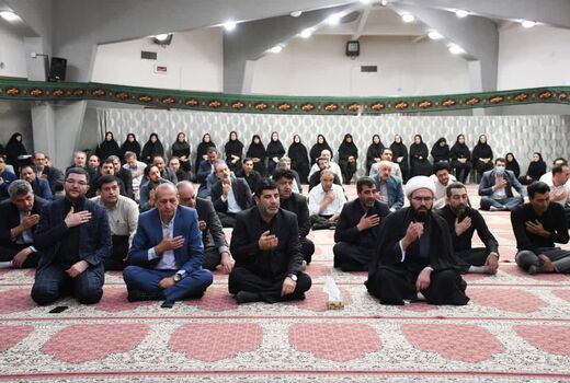 برگزاری مراسم اربعین حسینی در سازمان جهاد کشاورزی آذربایجان شرقی