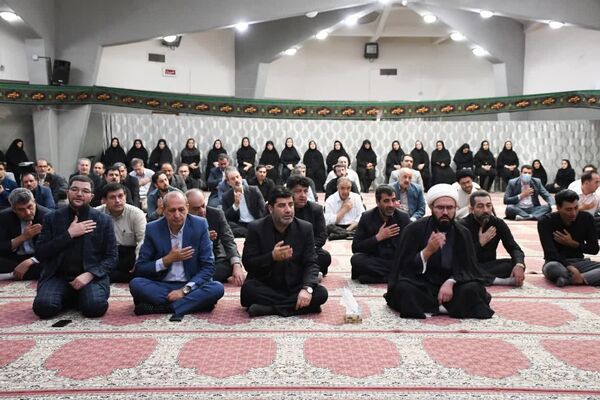 برگزاری مراسم اربعین حسینی در سازمان جهاد کشاورزی آذربایجان شرقی
