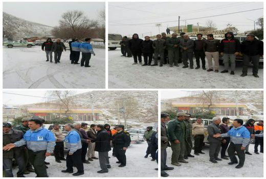 برگزاری مانور مدیریت بحران شهرستان بن