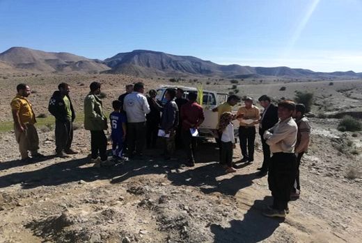 سه هکتار از اراضی ملی قیروکارزین رفع تصرف شد