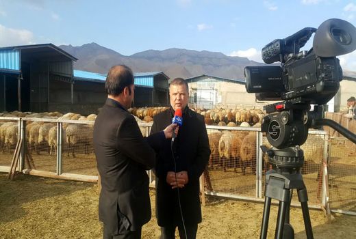 بازدید رییس سازمان جهاد کشاورزی خراسان شمالی از شرکت کشت و صنعت مفخم در شهرستان جاجرم 