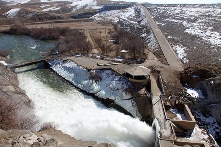 رهاسازی آب سدهای "شهرچای" و "ساروق" به سمت دریاچه ارومیه