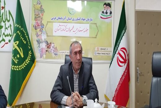 ۷۰ درصد خسارت بخش کشاورزی آذربایجان غربی مربوط به محصولات باغی است