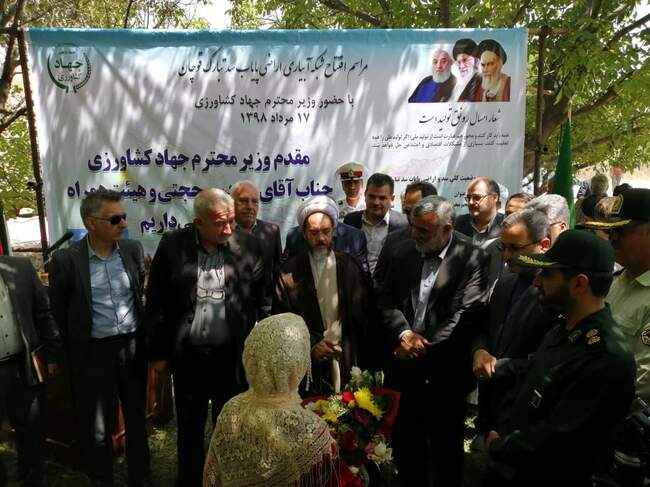 بازدید و افتتاح پروژه های کشاورزی استان خراسان رضوی توسط وزیر جهاد کشاورزی