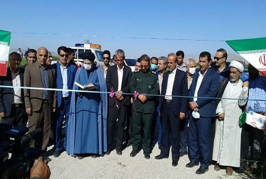 طرح های بخش کشاورزی در رستم افتتاح شد 