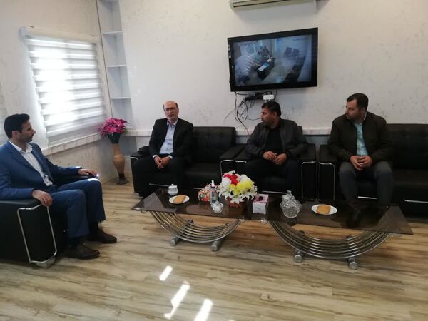 دیدار رئیس سازمان جهاد کشاورزی استان با فرماندار شهرستان بدره