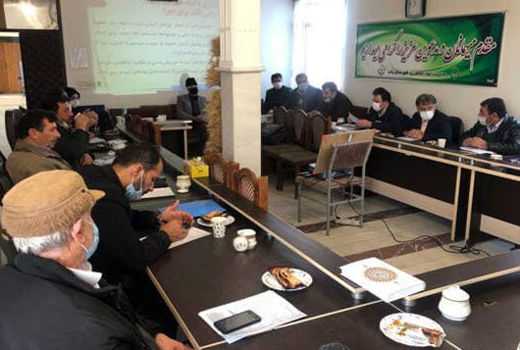 برگزاری دوره مهارتی ترویج و توسعه سیستم های نوین آبیاری در جهادکشاورزی شهرستان بناب