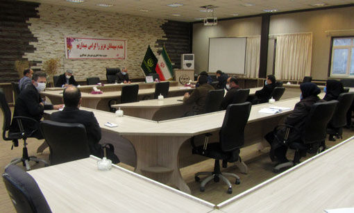 برگزاری سومین جلسه هماهنگی کمیته شهرستانی رصد و پایش برنامه جهش تولید در دیمزارهای شهرستان خداآفرین 