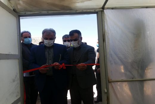 افتتاح گلخانه سبزی وصیفی در شهرستان بیضا