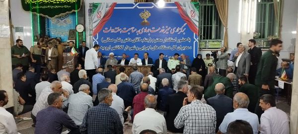 برگزاری میز خدمت محلهمحور به مناسبت هفته دولت در ارومیه