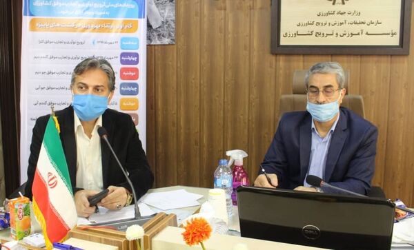  افزایش عملکرد و تولید محصولات کشاورزی با همراهی کشاورزان نمونه و پیشرو 