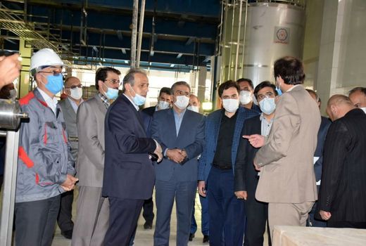 بازدید معاون استاندار تهران از شرکت صنایع غذایی کاسپین