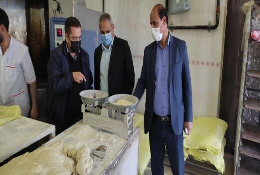نظارت و بازرسی مستمر از نانوایی های شهرستان مرند 