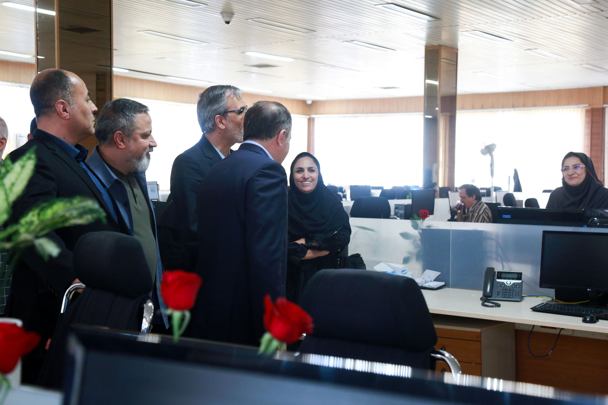  بازدید وزیر جهاد کشاورزی از خبرگزاری ایرنا 