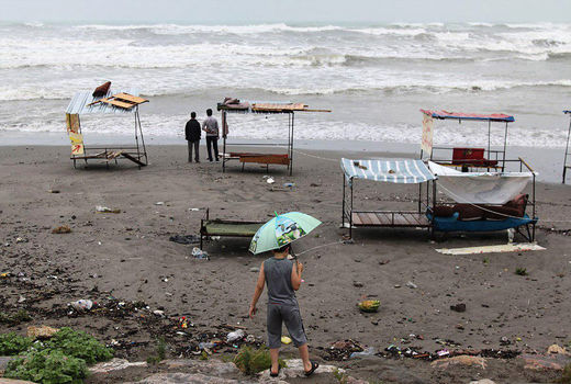 سواحل شمالی کشور بارانی و خنک می‌شود