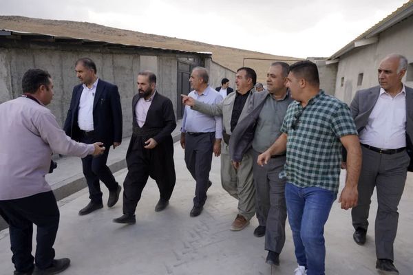 بازدید رییس کمیسیون کشاورزی مجلس از طرح‌های تولیدی و زیرساختی پیرانشهر
