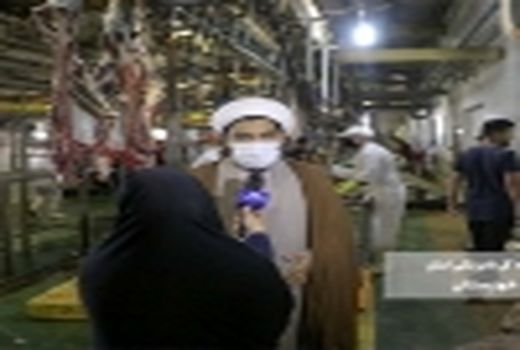 نظارت ناظرین دامپزشکی خوزستان بر ذبح شرعی کشتارگاه‌ها
