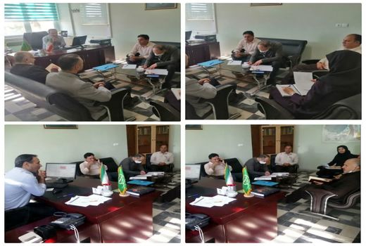 برگزاری نشست فنی حفاظت منابع آب در مدیریت جهاد کشاورزی شهرستان قزوین