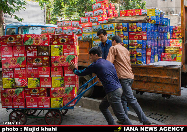 بازار خرما در تهران