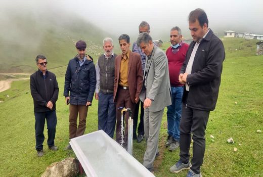 پروژه تامین آب عشایر ییلاقات رضوانشهر افتتاح شد