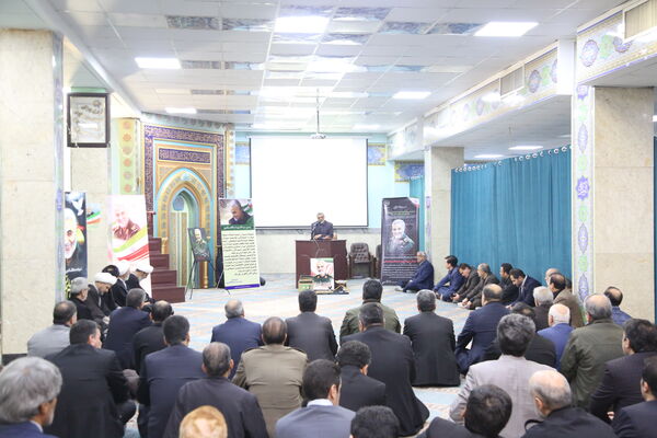 مراسم یادبود سردار شهید سپهبد سلیمانی در وزارت جهاد کشاورزی