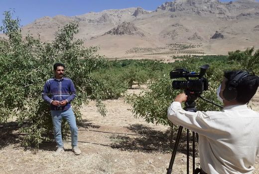 تصویربرداری فصل دوم مستند آموزشی آب و آبیاری از دیروز تا امروز 