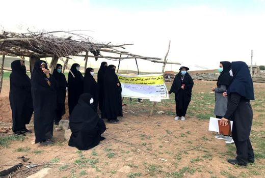 برگزاری کارگاه آموزشی ایجاد باغچه خانگی سلامت