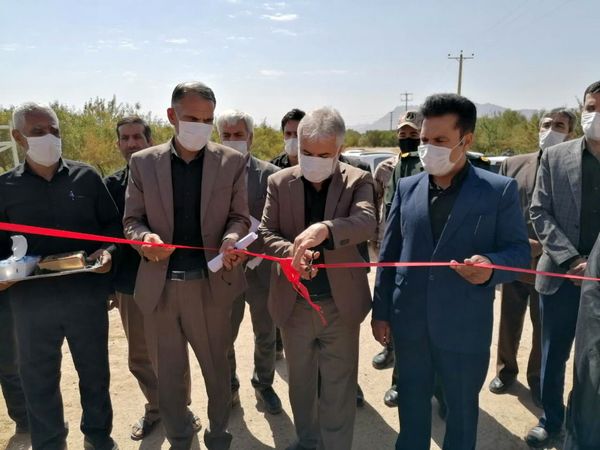 بهره برداری از دو طرح آب و خاک در شهرستان بن