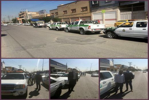 برگزاری مانور عملیاتی مشترک حافظان زمین در خوزستان