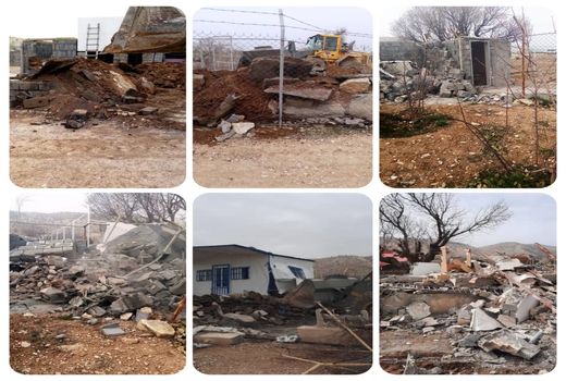 قلع وقمع ۴۶ فقره ساخت وساز غیر مجازدر شهرستان ایلام