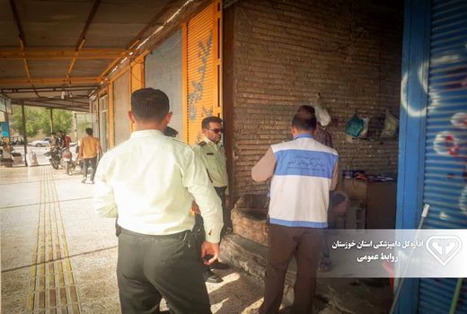 برخورد با عرضه‌کنندگان مرغ زنده در بهبهان