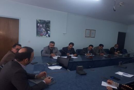 برگزاری نشست توجیهی بیمه محصولات پاییزه در شهرستان قزوین