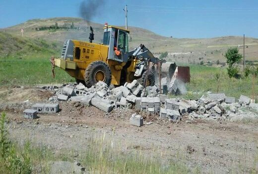 آزادسازی 9هکتار از اراضی کشاورزی شهرستان رباط کریم