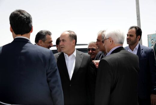 وزیر جهاد کشاورزی وارد اسفراین شد