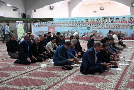 برگزاری مراسم عزاداری اباعبدالله حسین(ع) در دهه اول محرم در سازمان جهاد کشاورزی آذربایجان شرقی